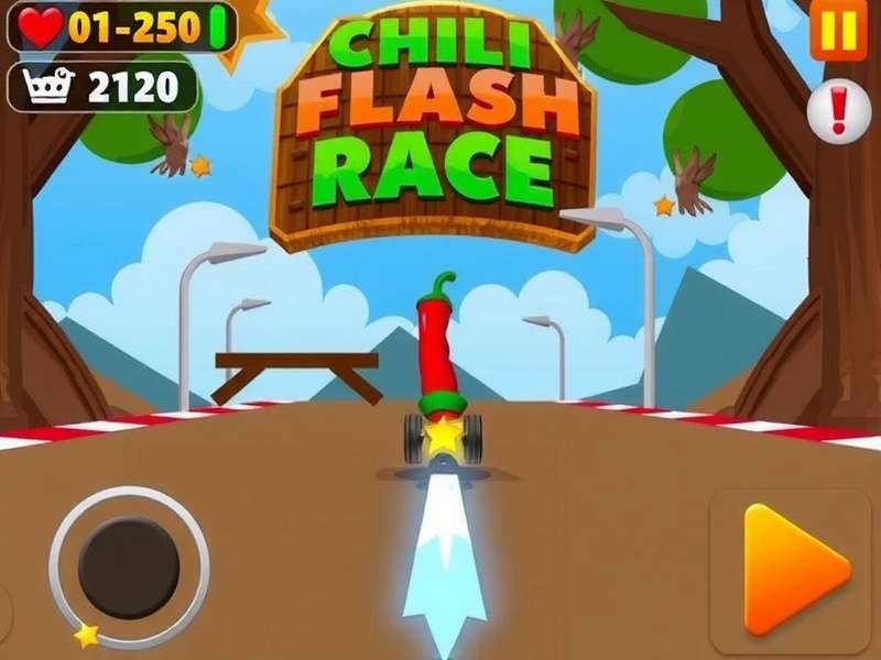 Chilli Flash Race Game Screenshot